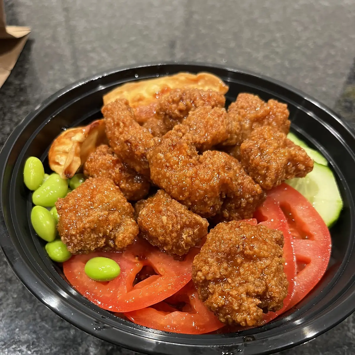 Spicy Crispy Chicken Bowl
