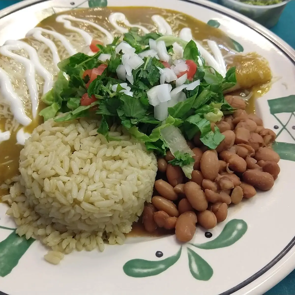 Enchiladas Verdes