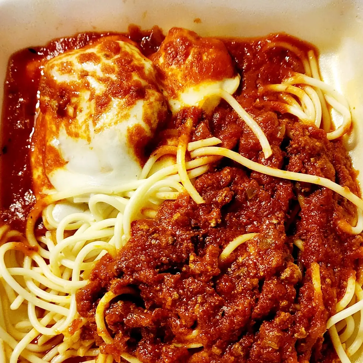 Chicken Parmesan with Spaghetti