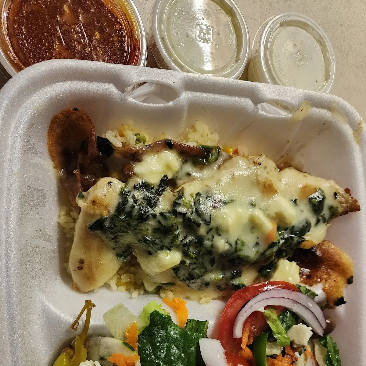 Chicken Spinach Florentine