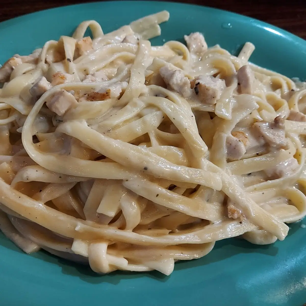 Fettuccine Alfredo with Chicken