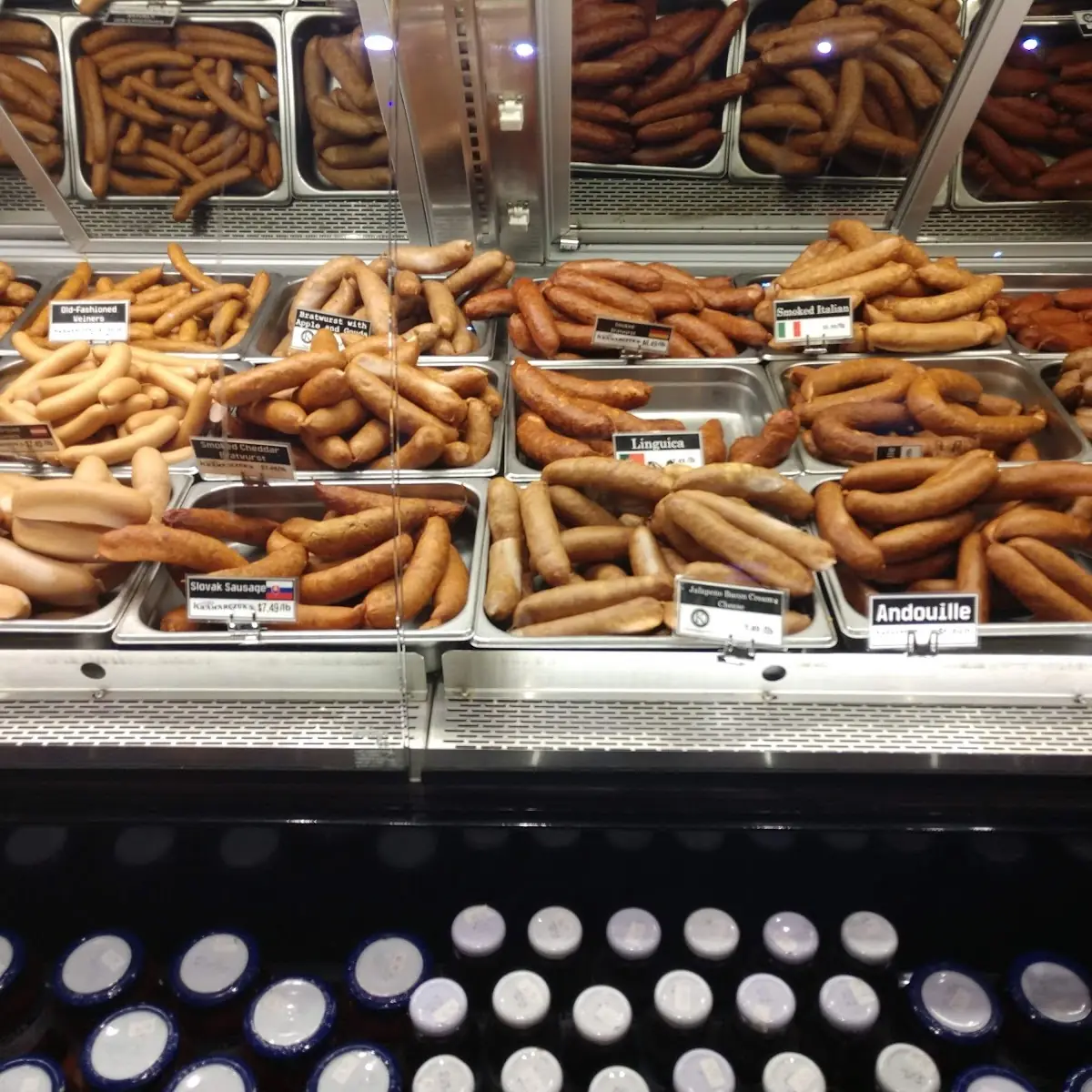 Sausage Links Display Case