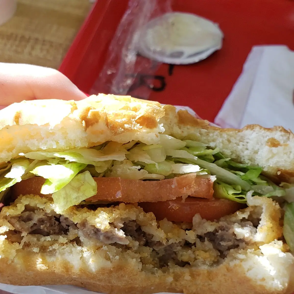 Chicken Fried Steak Sandwich