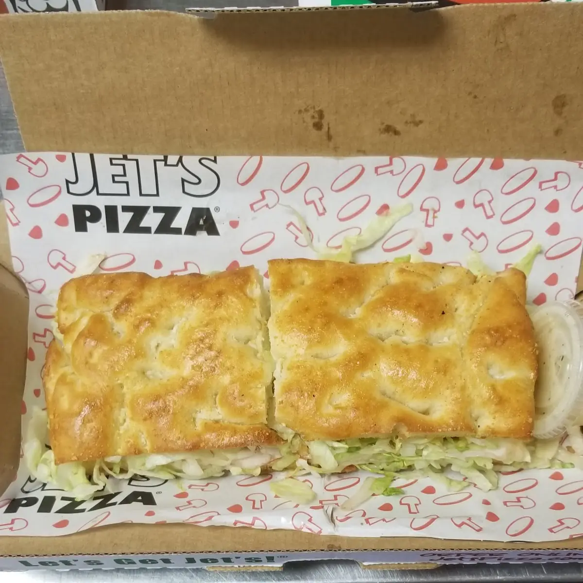 Spinach & Feta Jet's Bread