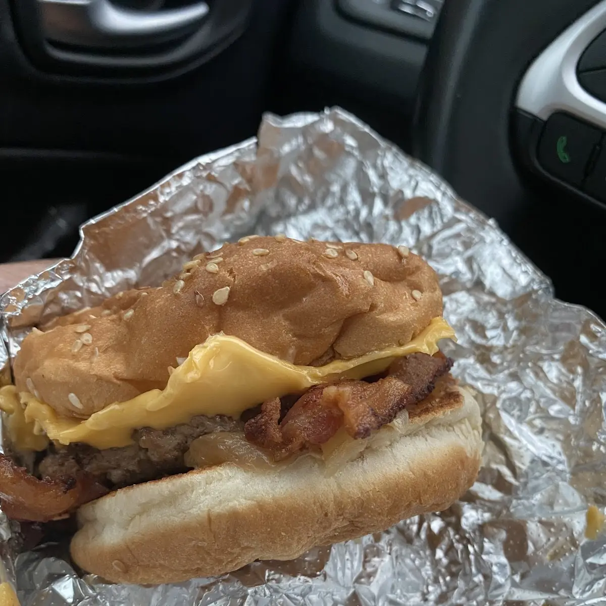 Lil Bacon and Cheese Burger