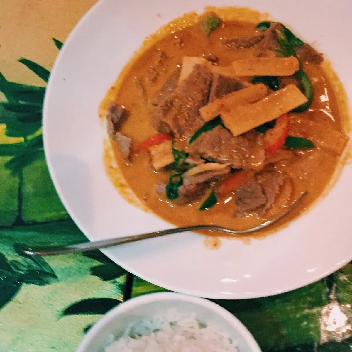 Red Curry with Beef