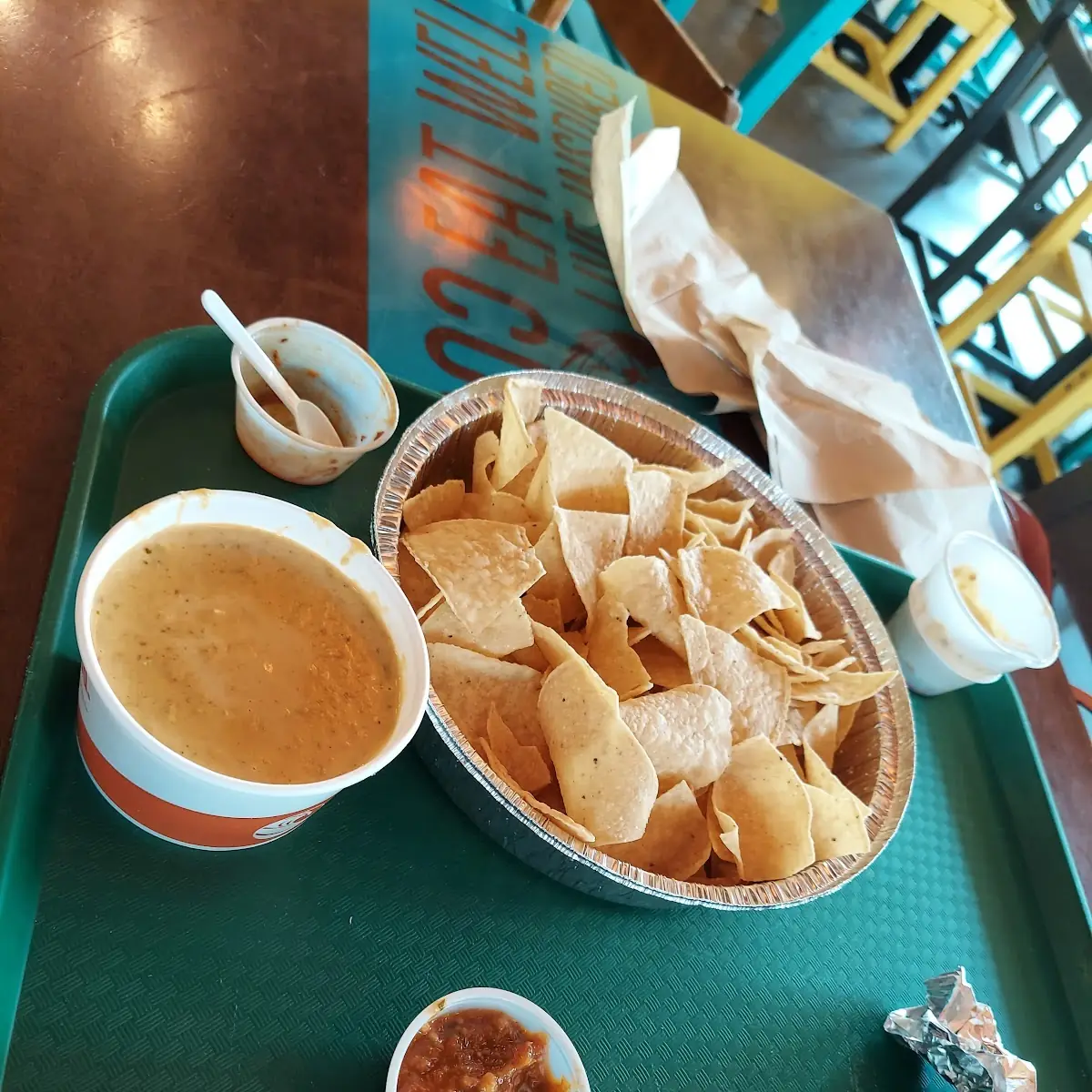 Chips and Queso Dip
