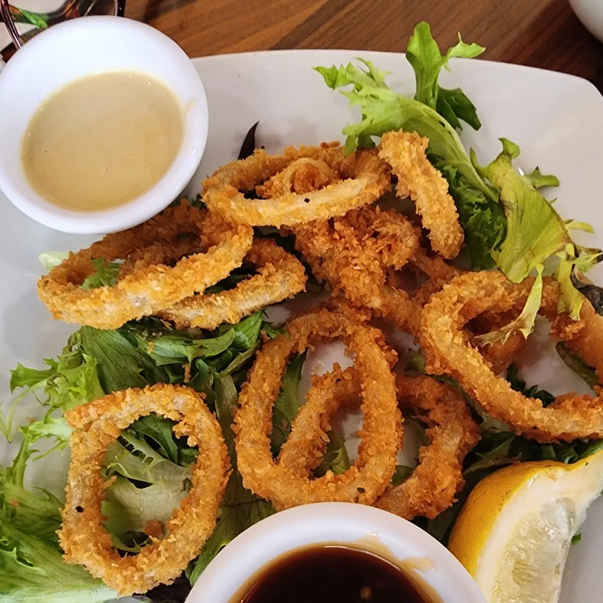 Fried Calamari Legs