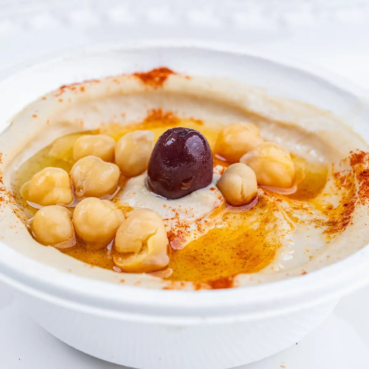Gyro Hummus Plate