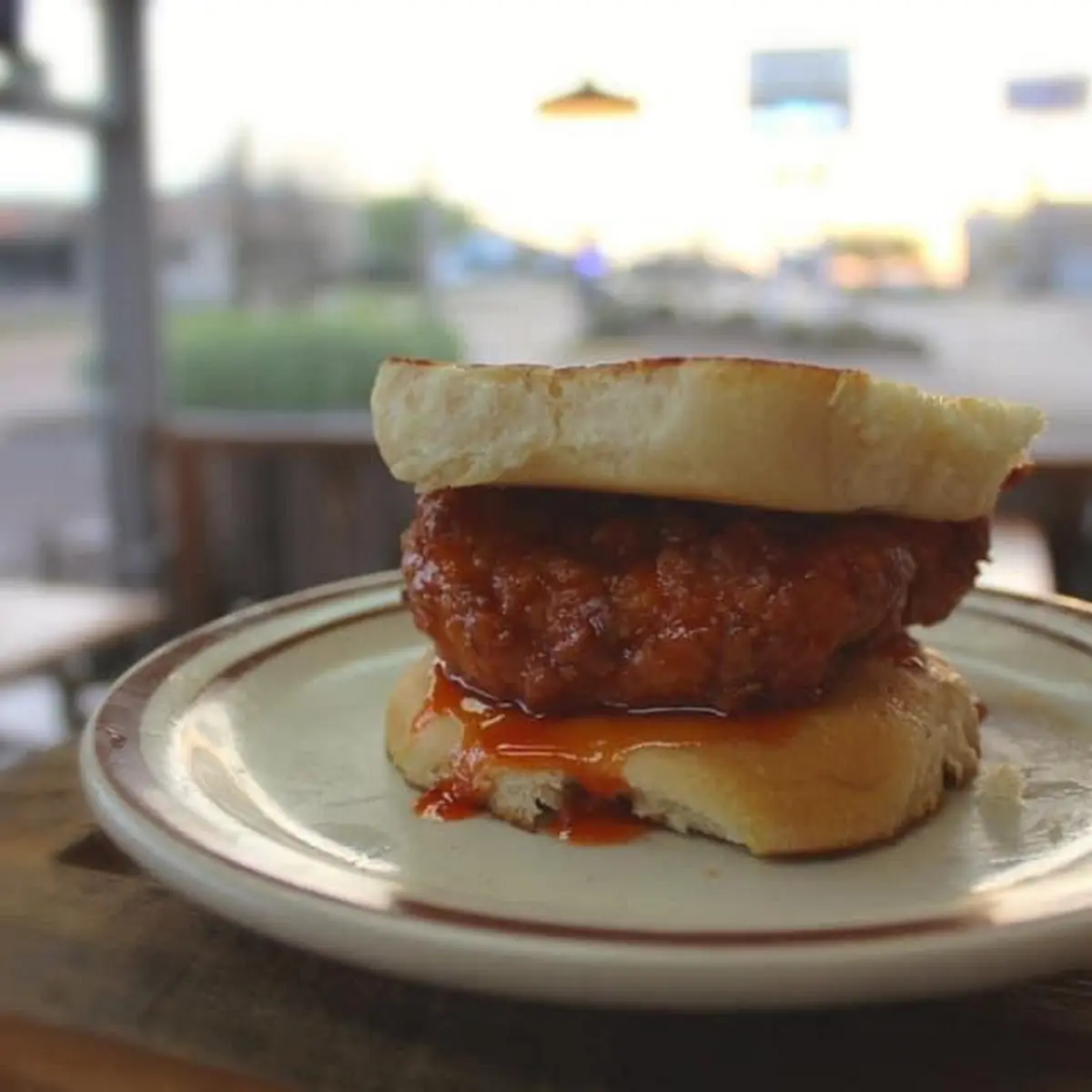 Honey Sriracha Chicken Biscuit