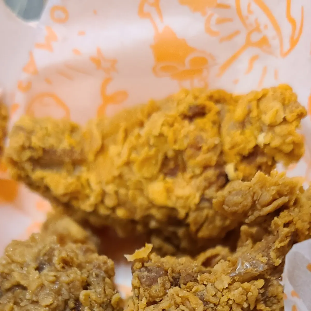 Crispy Fried Chicken Pieces