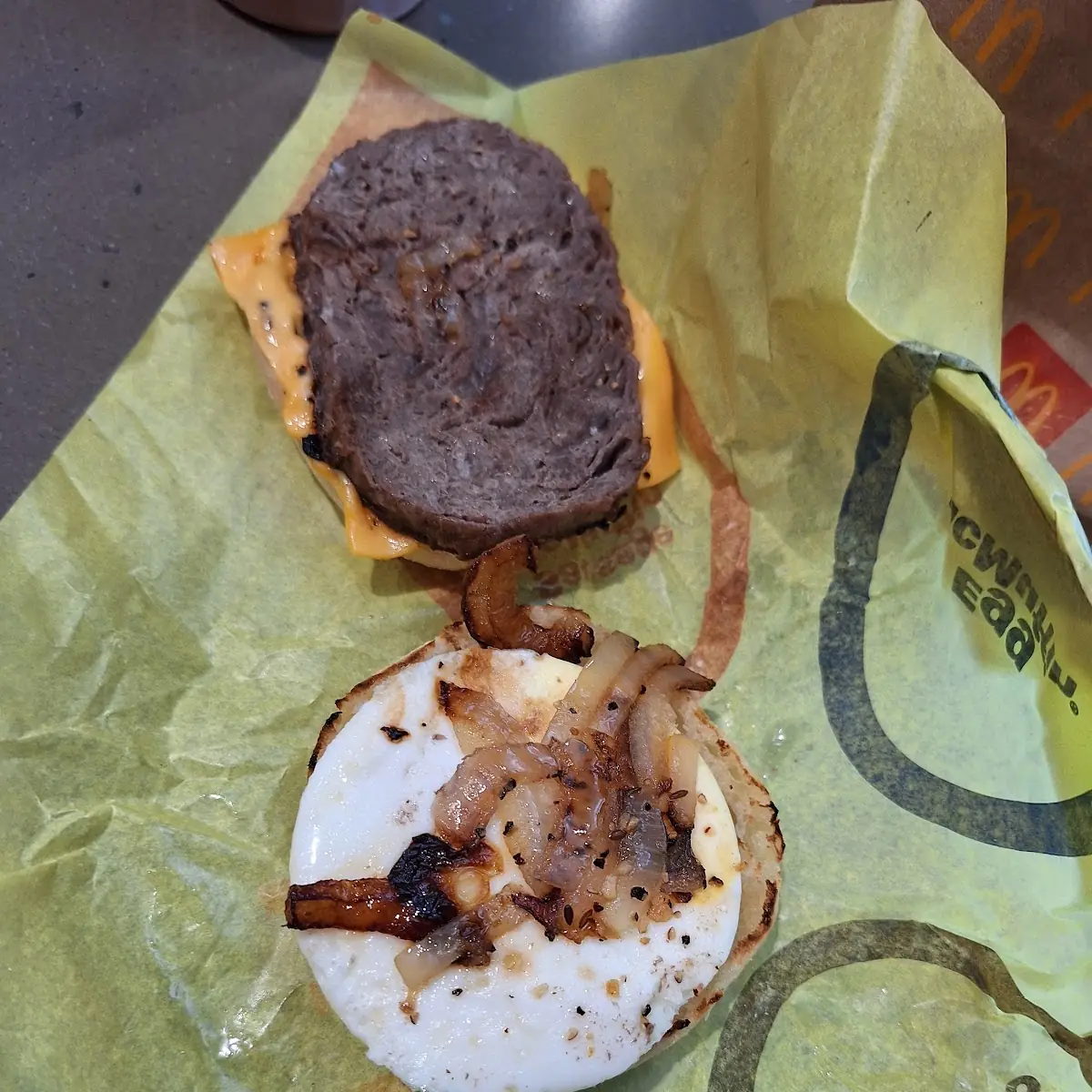 Steak Egg Cheese Mcmuffin