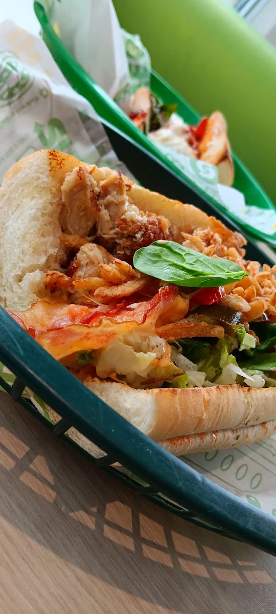 Chicken Rancher with Extra Crispy Onions