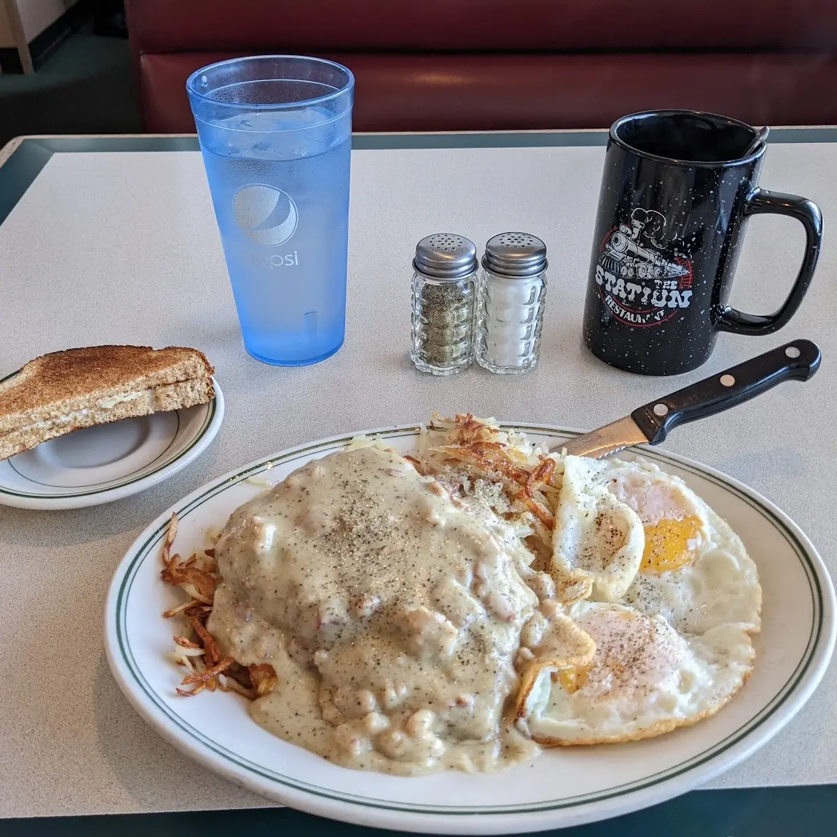 Chicken Fried Steak & Eggs