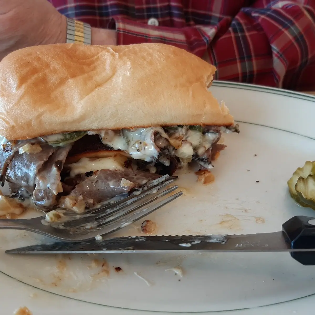 Philly Cheese Steak Sandwich