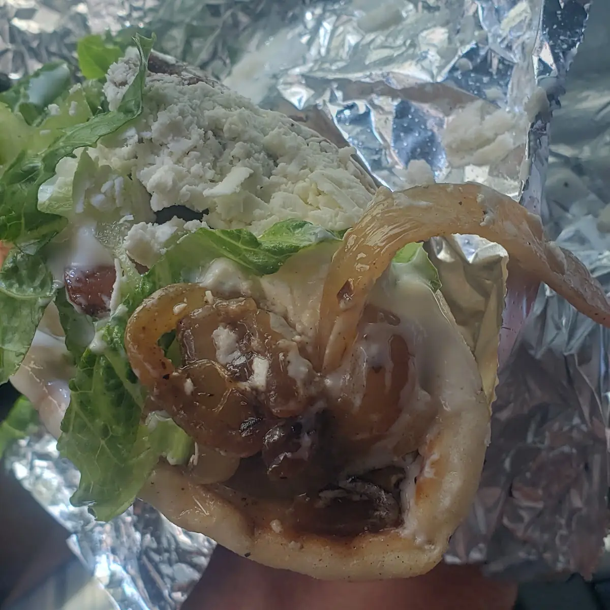 Hillbilly Gyro Sandwich