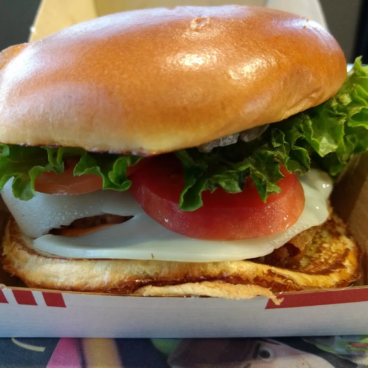 Tomato Mozzarella Chicken Sandwich Crispy from Canada Limited Time Offering