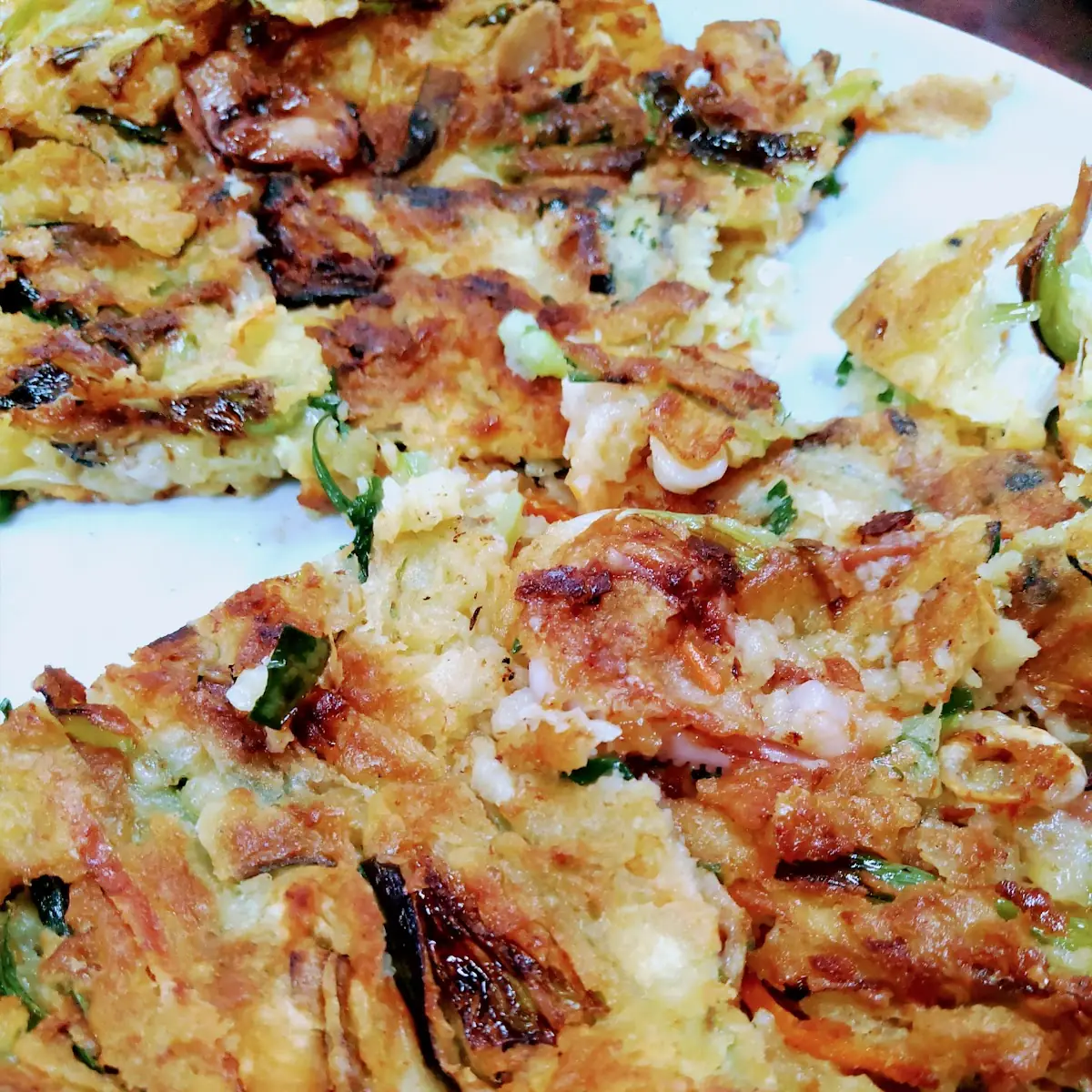 Seafood Pancake