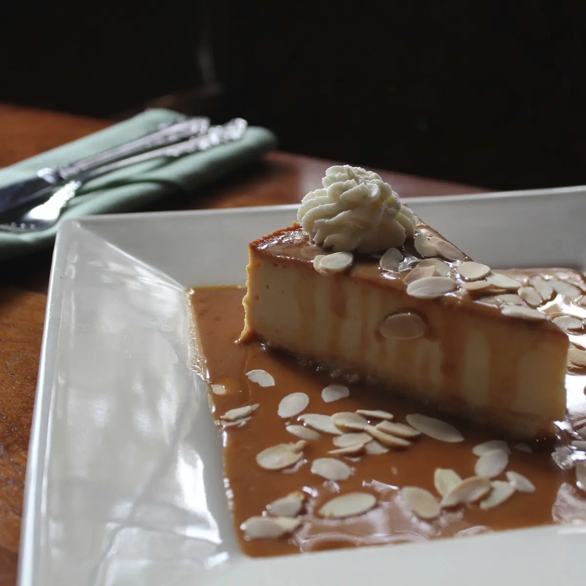Flan de Almendra