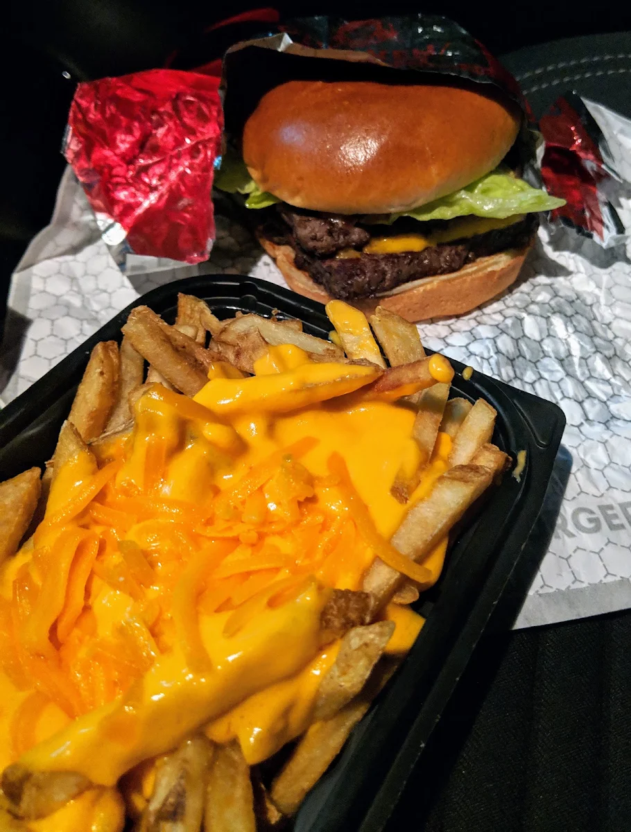 Classic Double with Cheese Fries, Wendy's