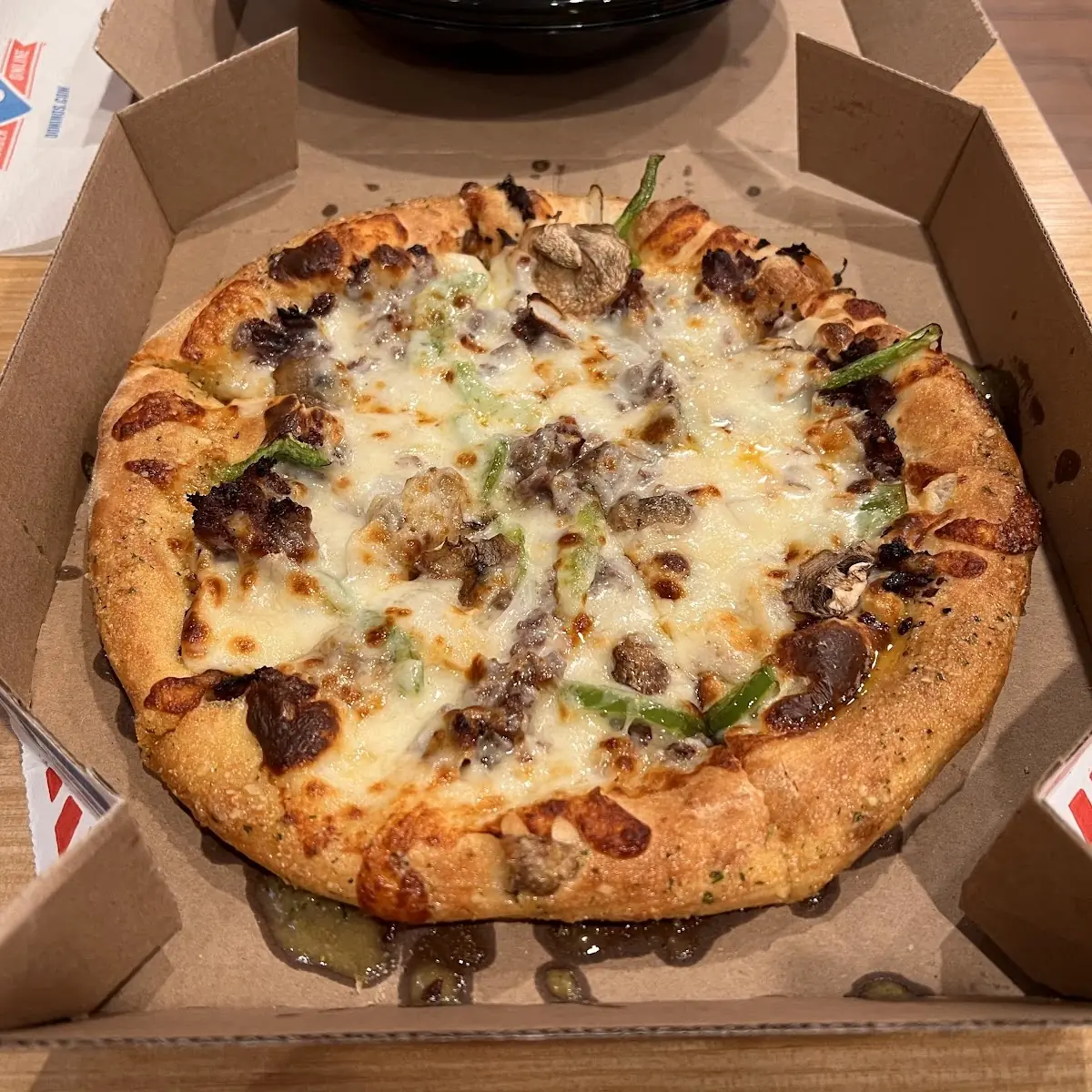 Philly Cheesesteak Pizza