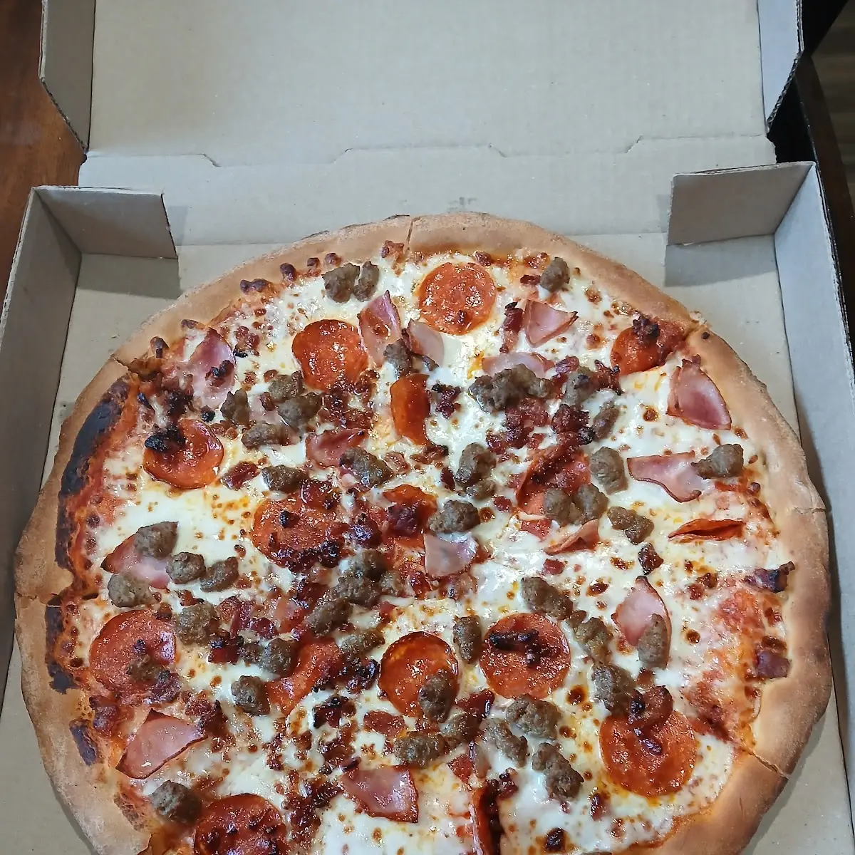 Double Pepperoni Stuffed Crust