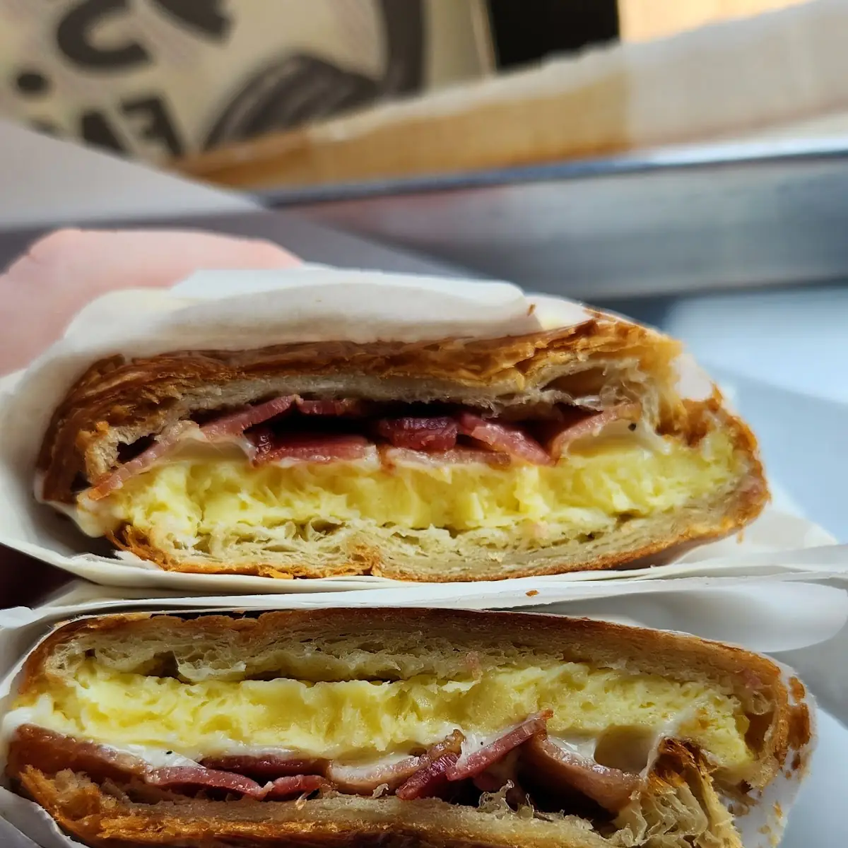 BYO Build Your Own Breakfast Sandwich