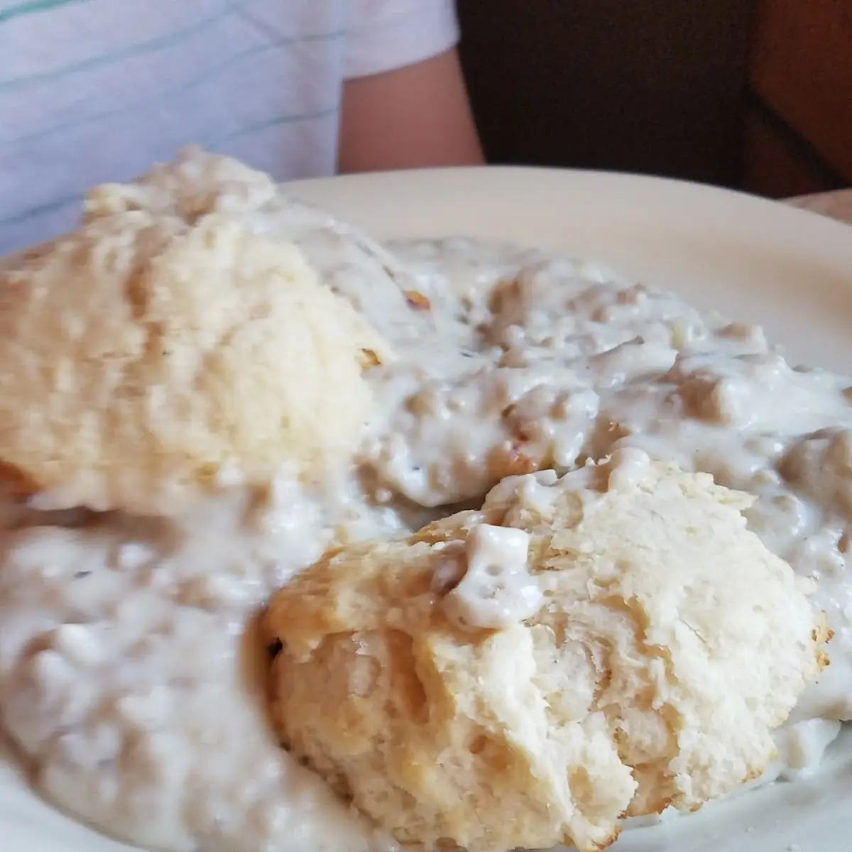 White Cloud Biscuits and Gravy