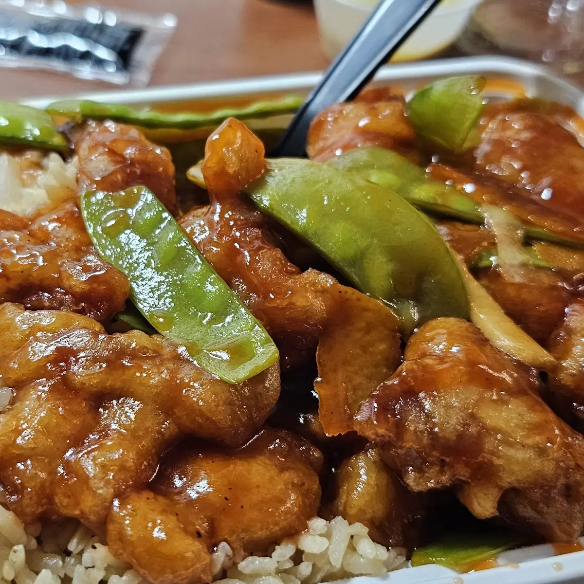 Garlic Sauce with Chicken Shrimp Beef