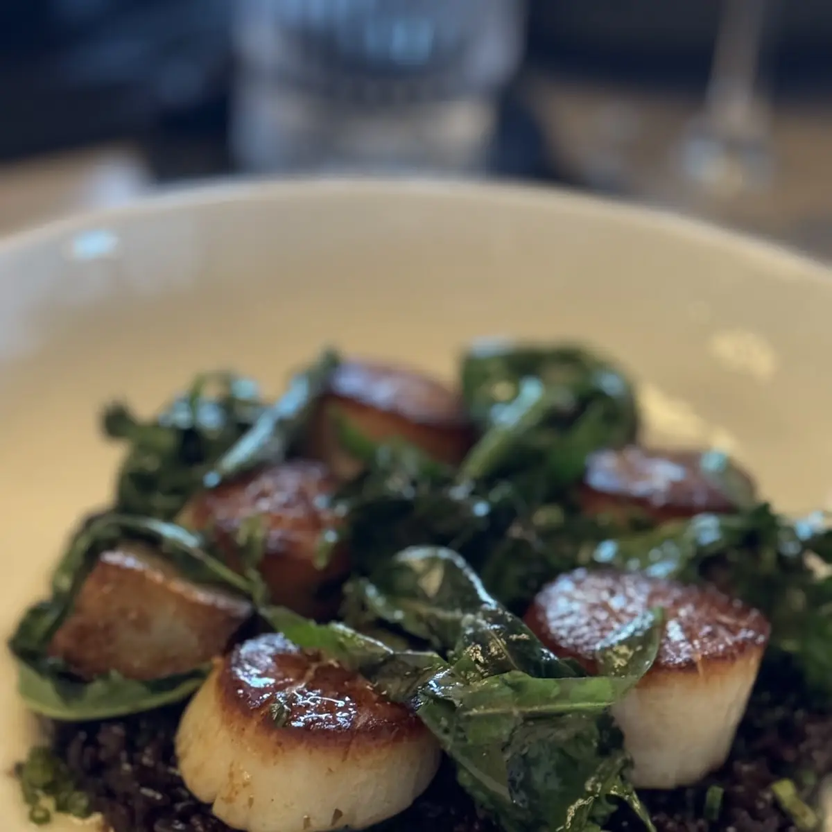 Pan Seared Scallops