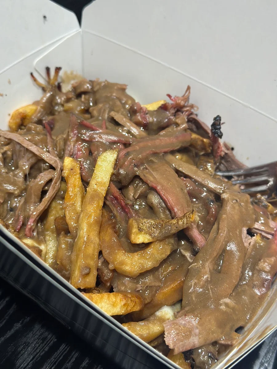Brisket Poutine, Northern Smokes Whitby