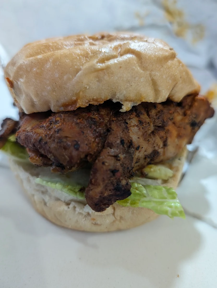 Jerk Chicken Sandwich, Northern Smokes Whitby