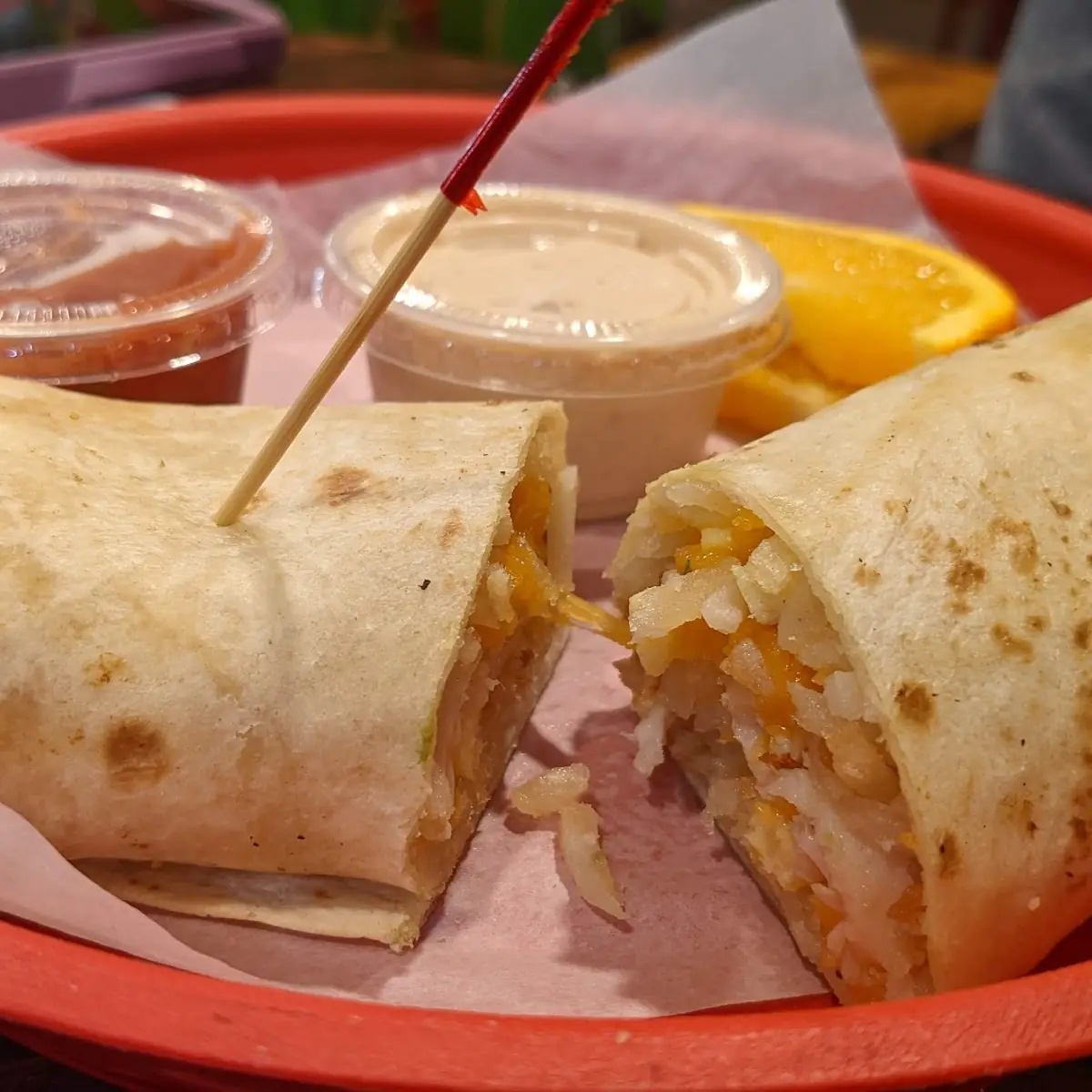 Breakfast Burrito Chicken