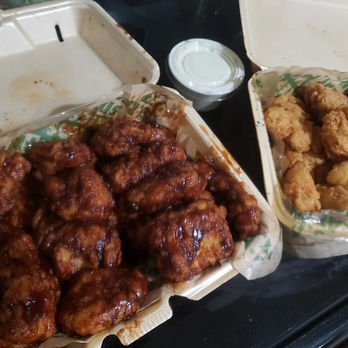 Boneless BBQ and Lemon Pepper