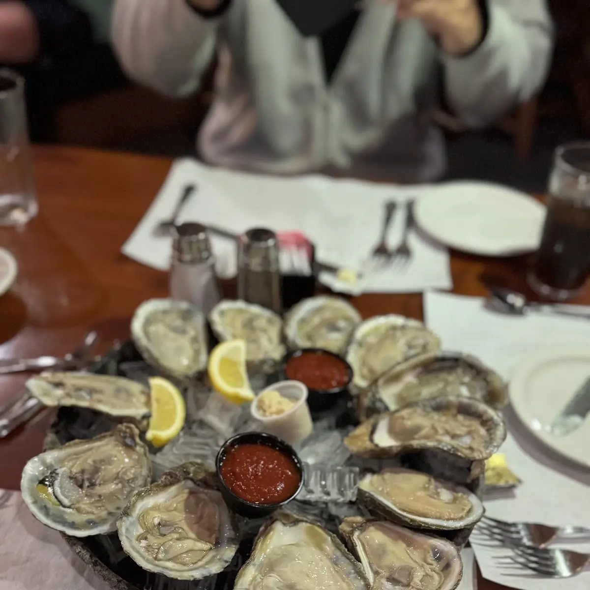 Oysters on the Half Shell
