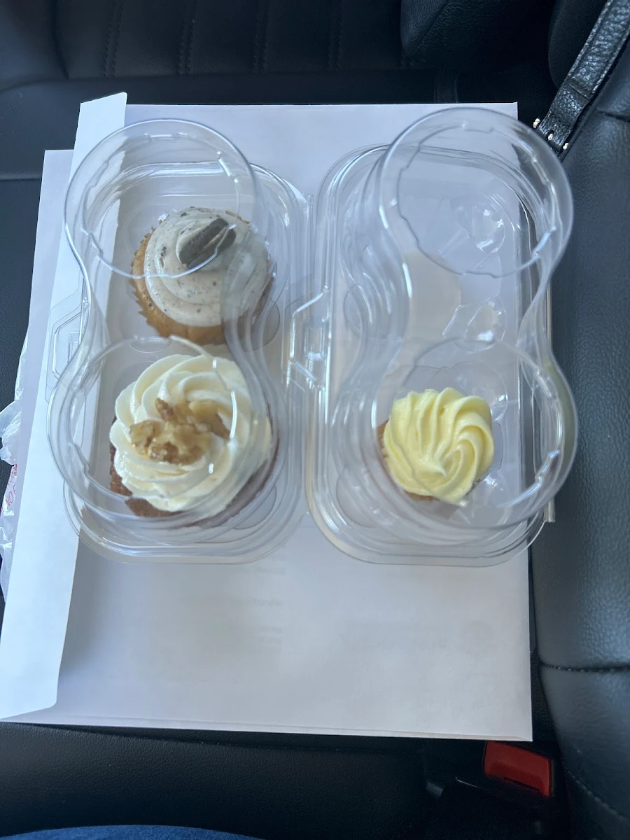 Carrot Cake Mini Lemon and Oreo Cupcakes