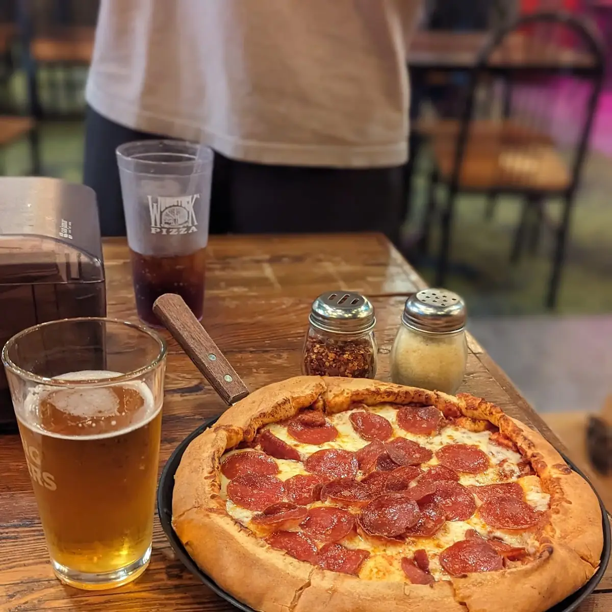 Pepperoni Pizza And