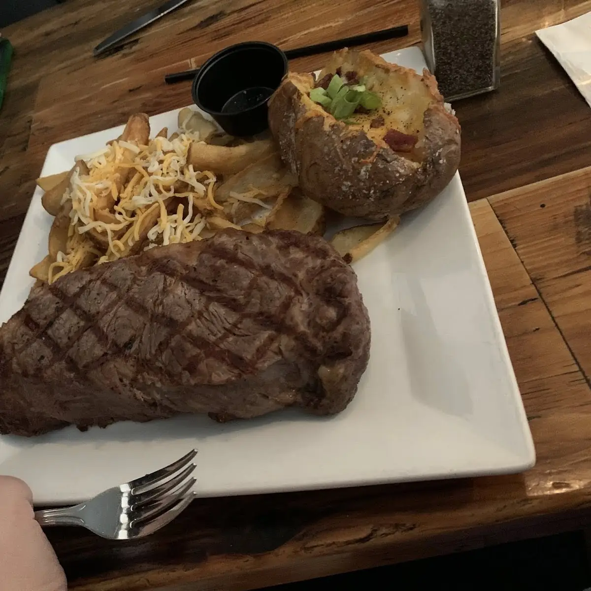 Side Baked Potato