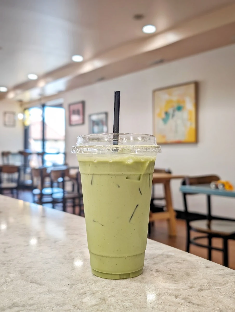 Matcha Latte with Oat Milk