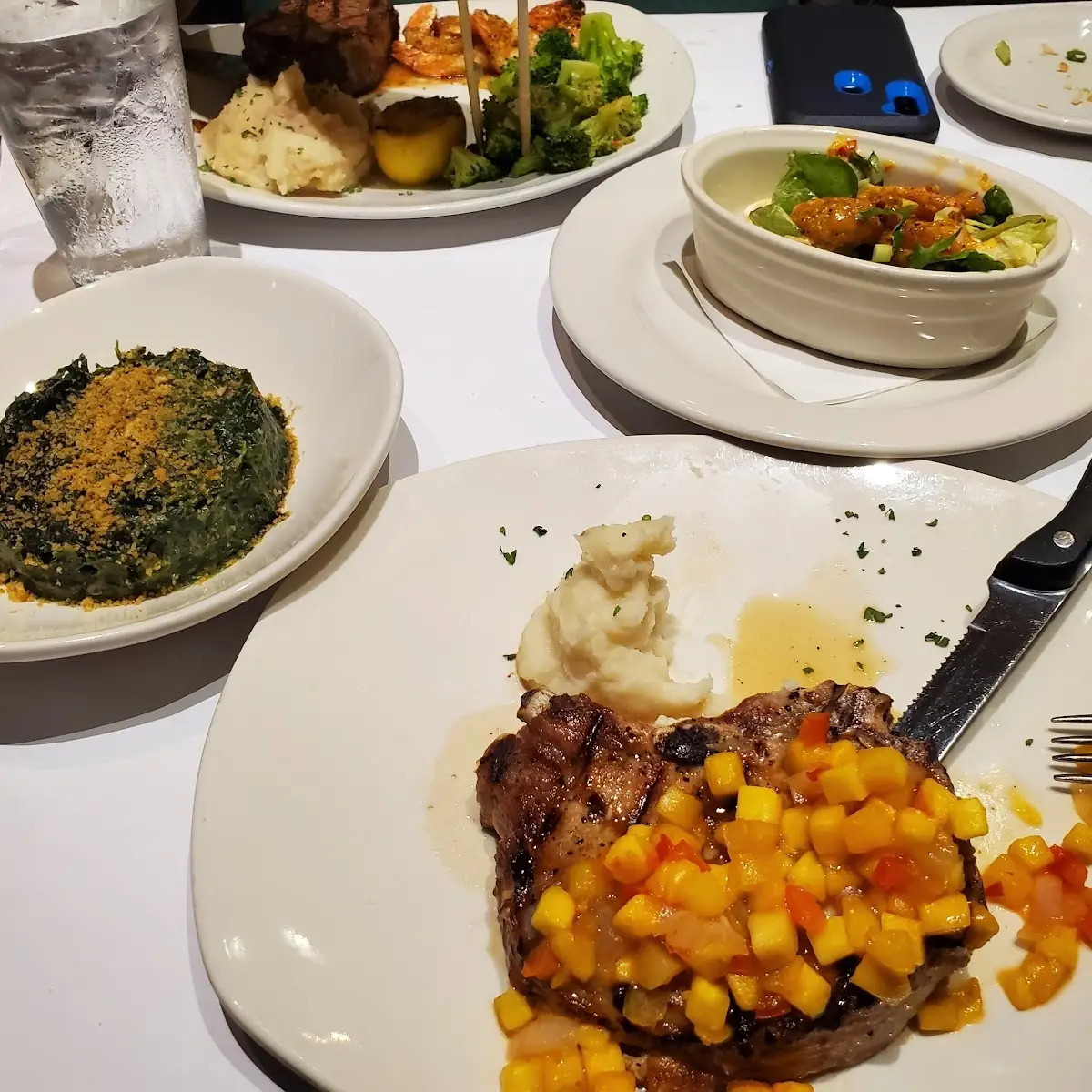 Porkchop and Mango Chutney