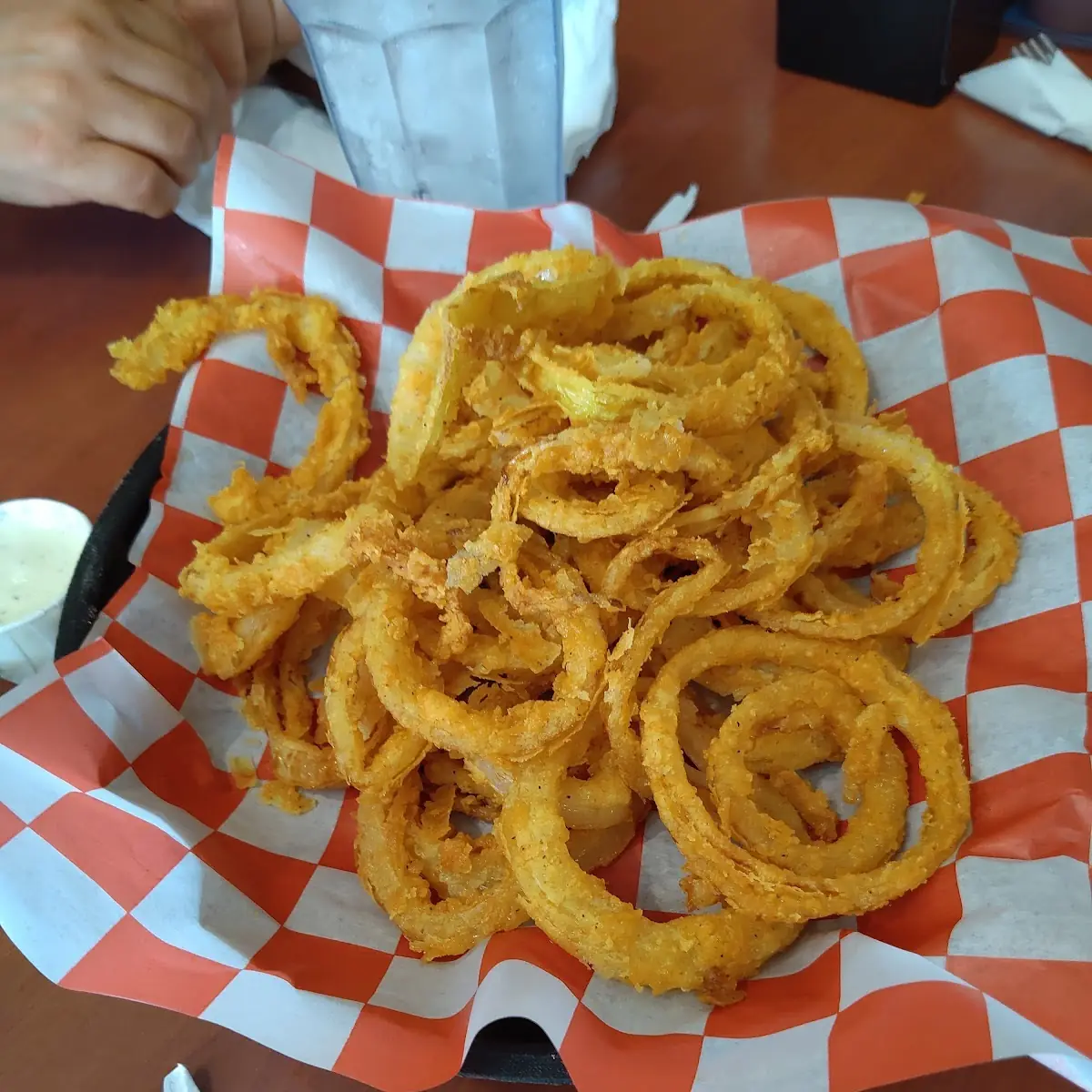 Fried Squash Onion Rings