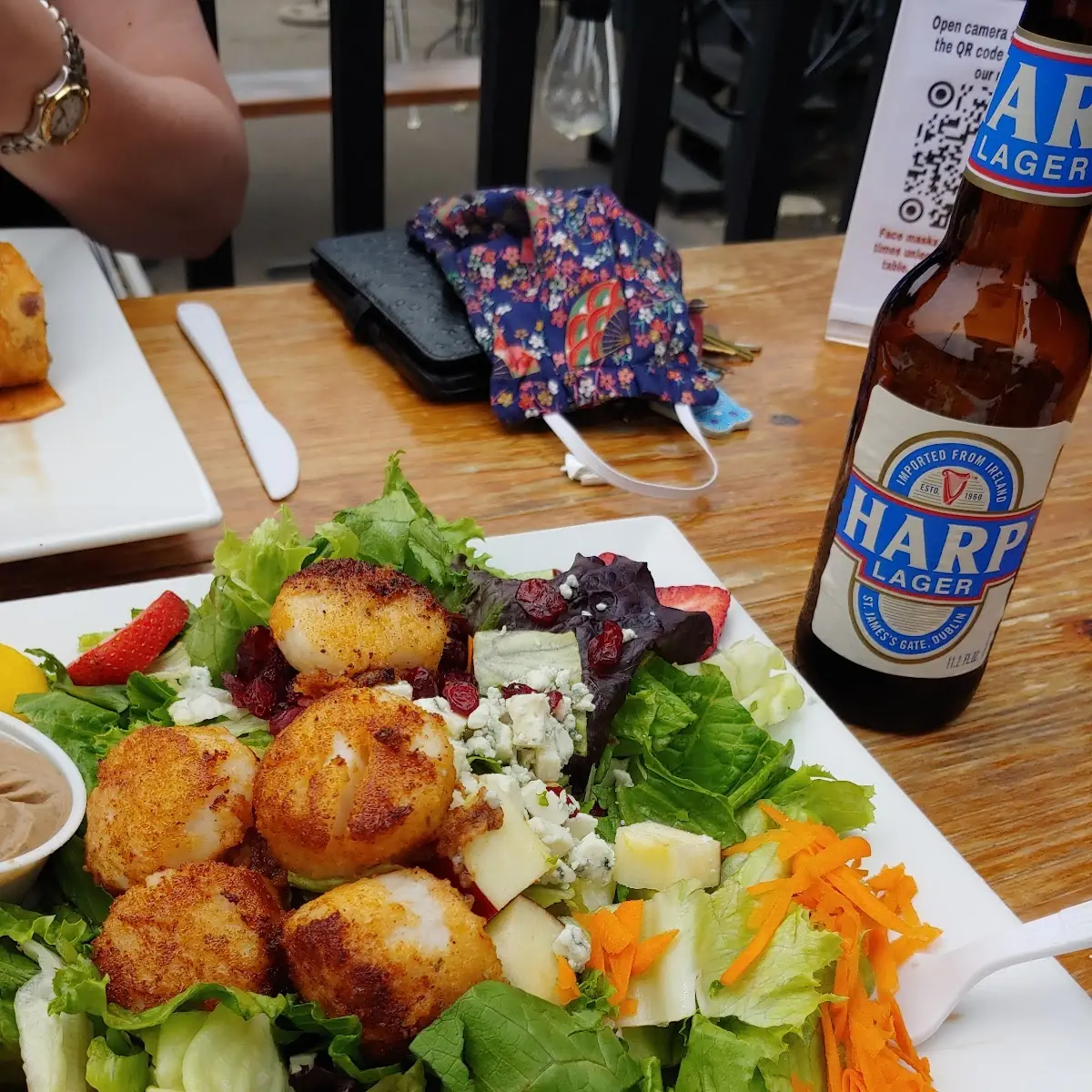 Summer Salad with Scallops