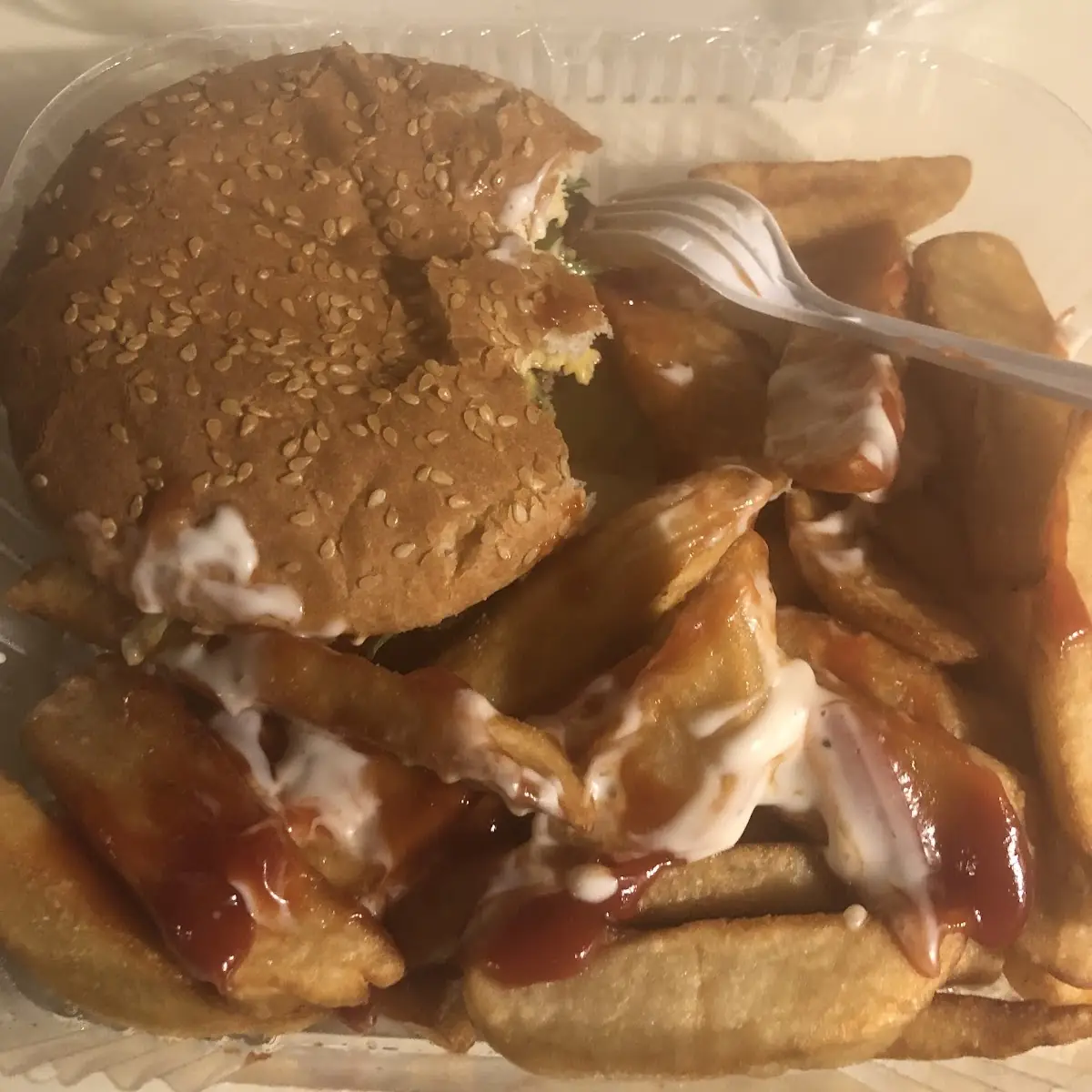 Cheese Burger with Steak Fries