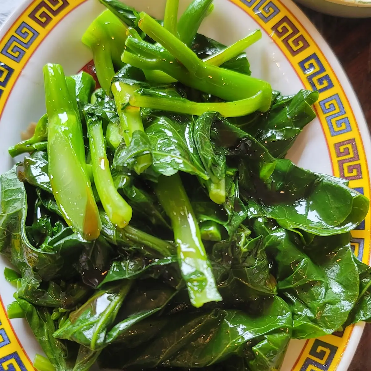 Stir-Fried Baby Greens