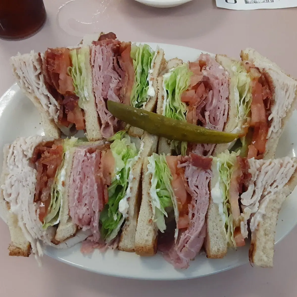 Barnyard Club Sandwich