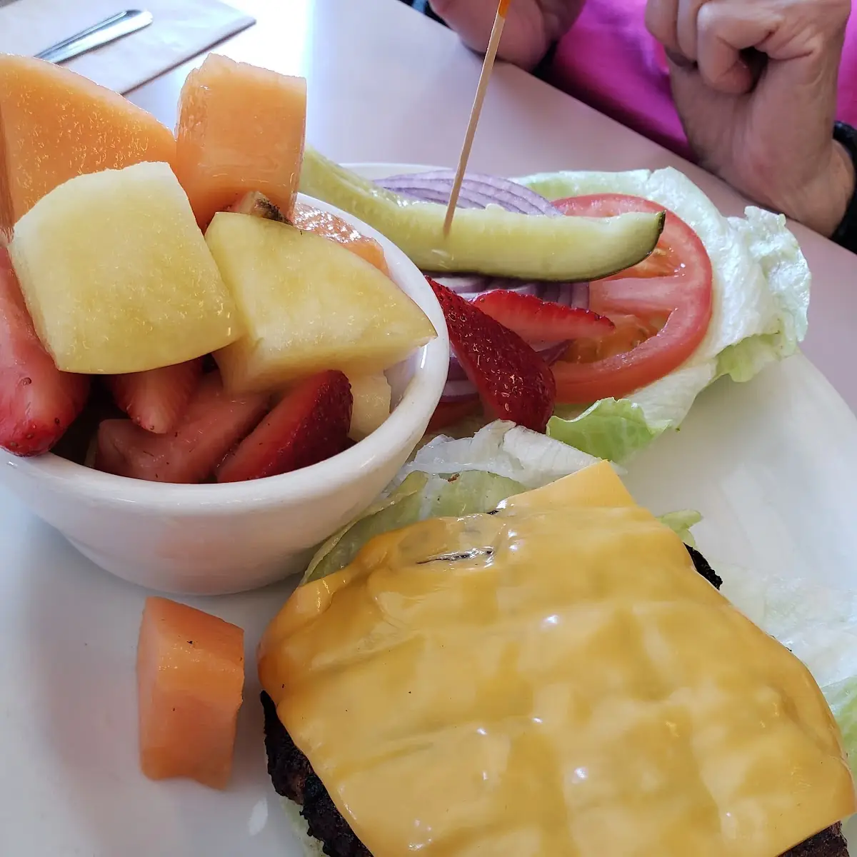 Cheese Burger Combo