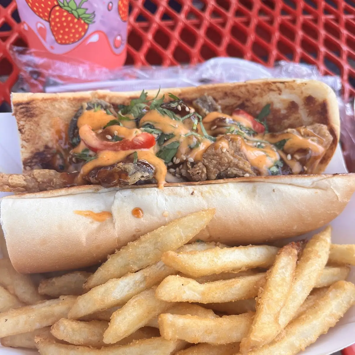 Sesame Sweet Heat Chik’N Sandwich