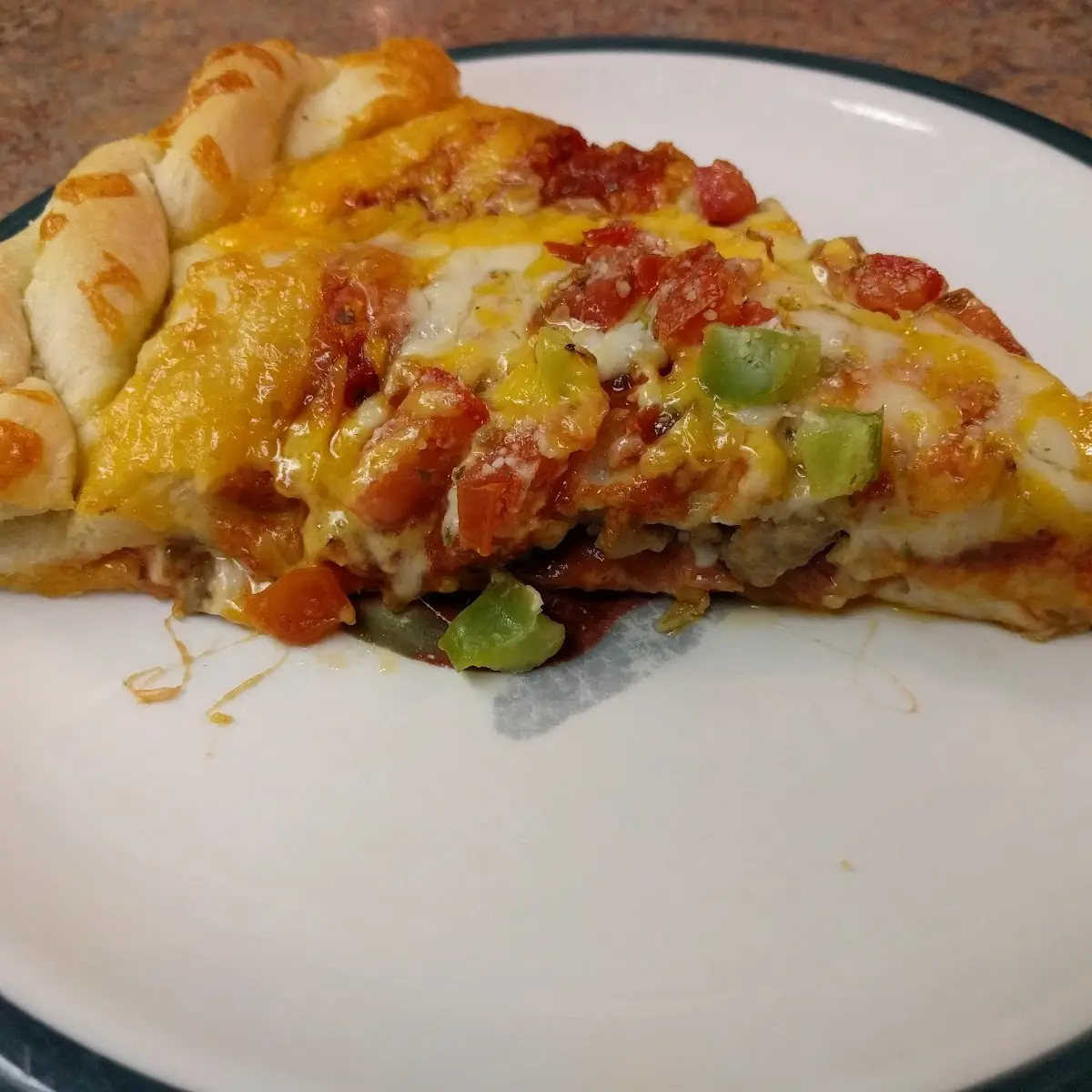 Stuffed Pizza Slice