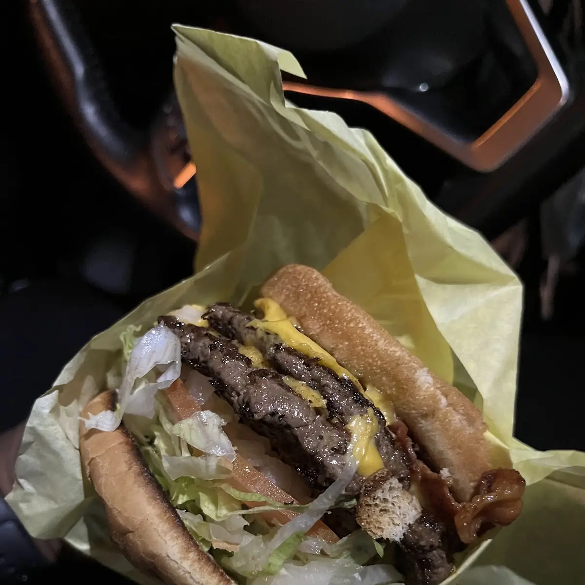 Double Bacon Burger