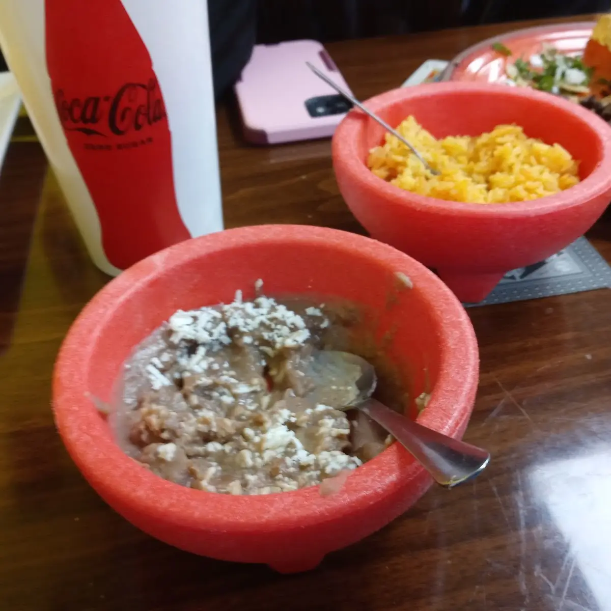 Refried Beans and Rice